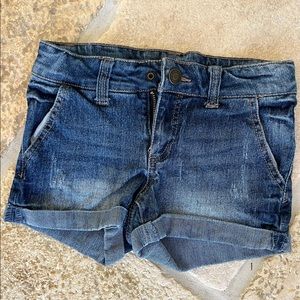 Girls denim shorts